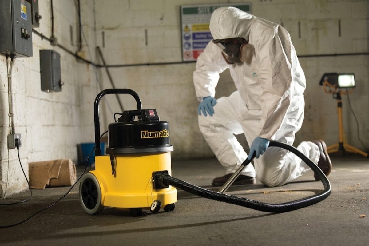 H Class vacuum cleaners for hazardous materials